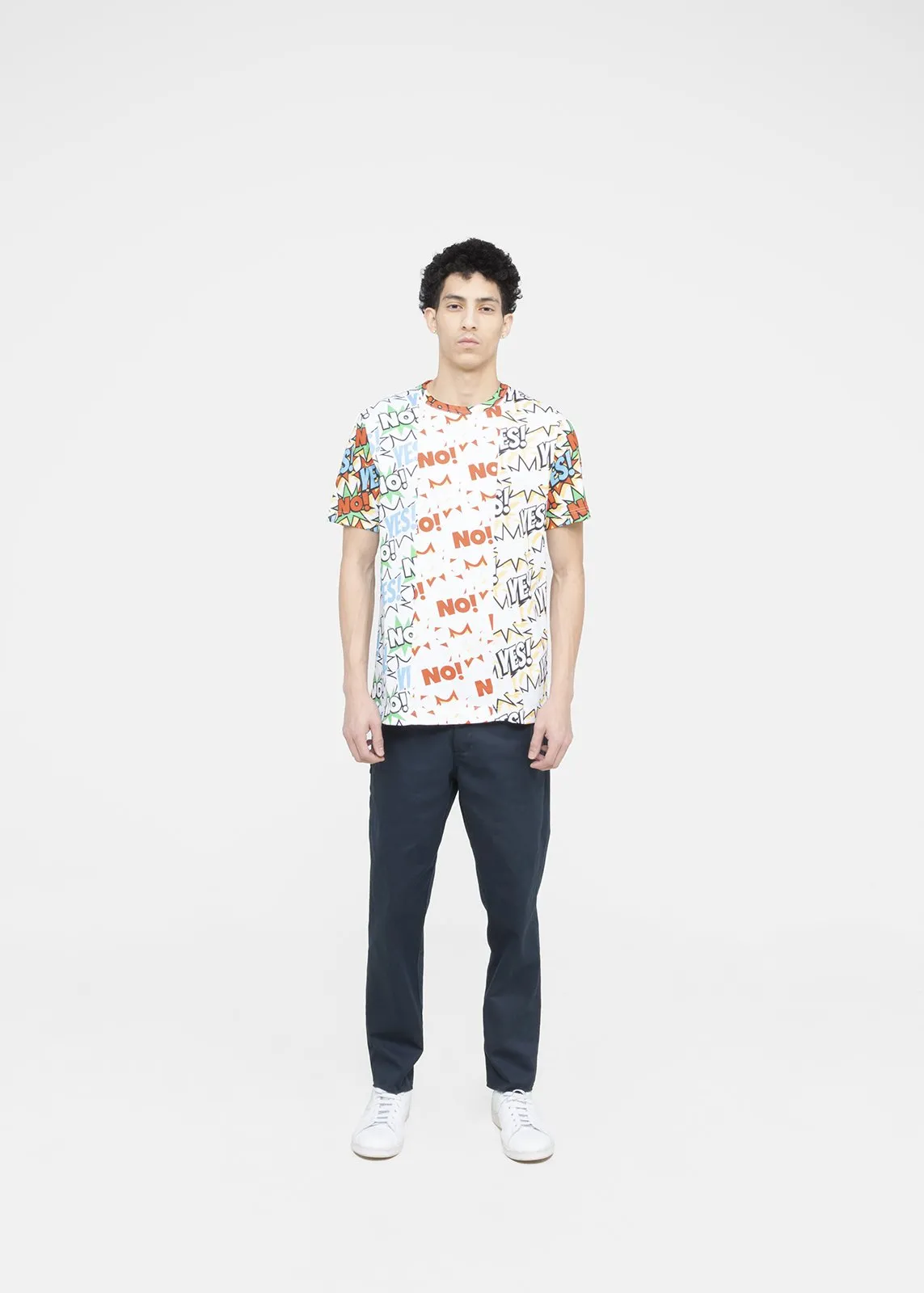 COMME DES GARÇONS SHIRT: PRINTED SS TEE [MULTI]