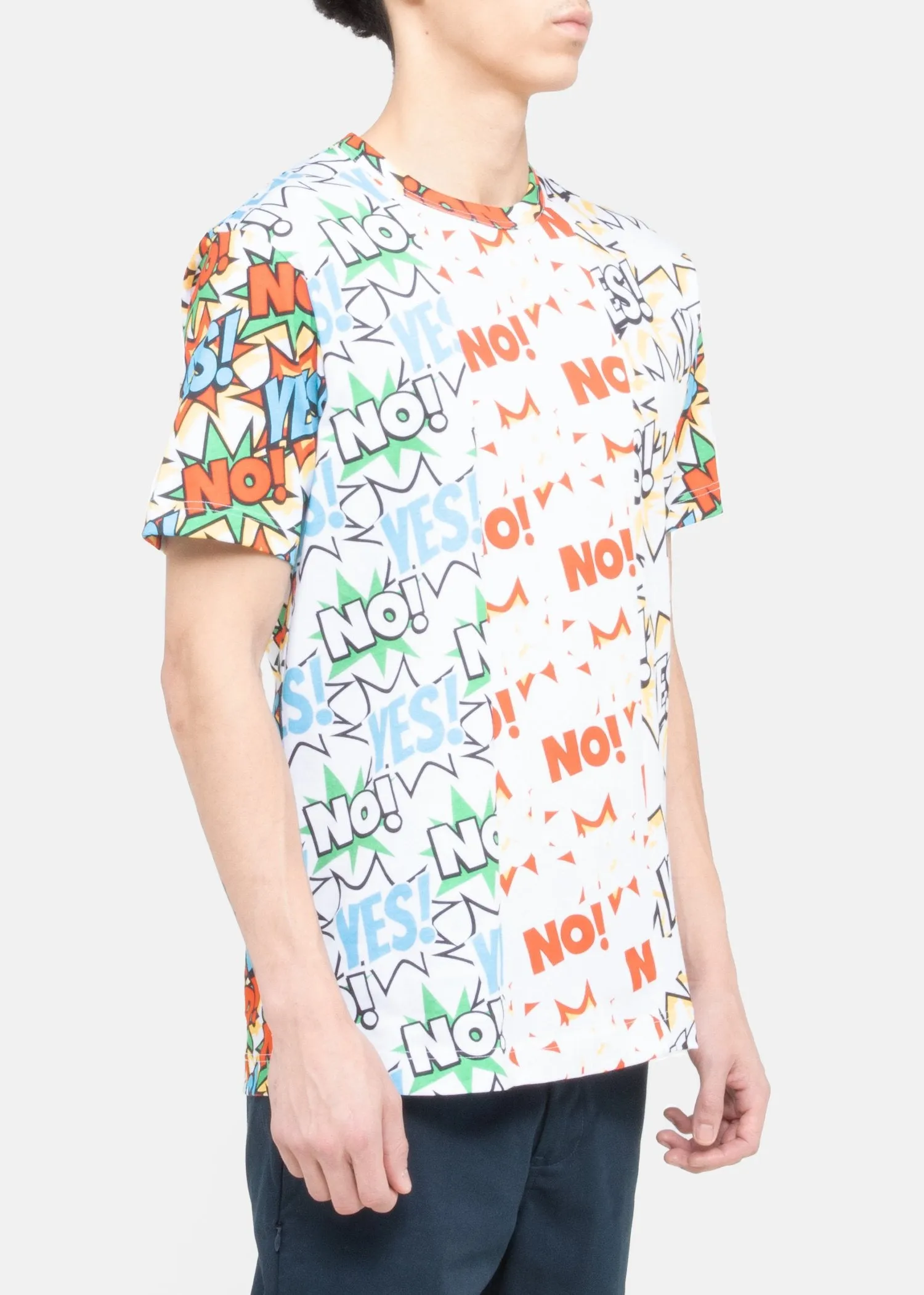COMME DES GARÇONS SHIRT: PRINTED SS TEE [MULTI]