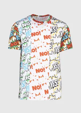 COMME DES GARÇONS SHIRT: PRINTED SS TEE [MULTI]