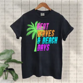 Heat Waves and Beach Days shirt