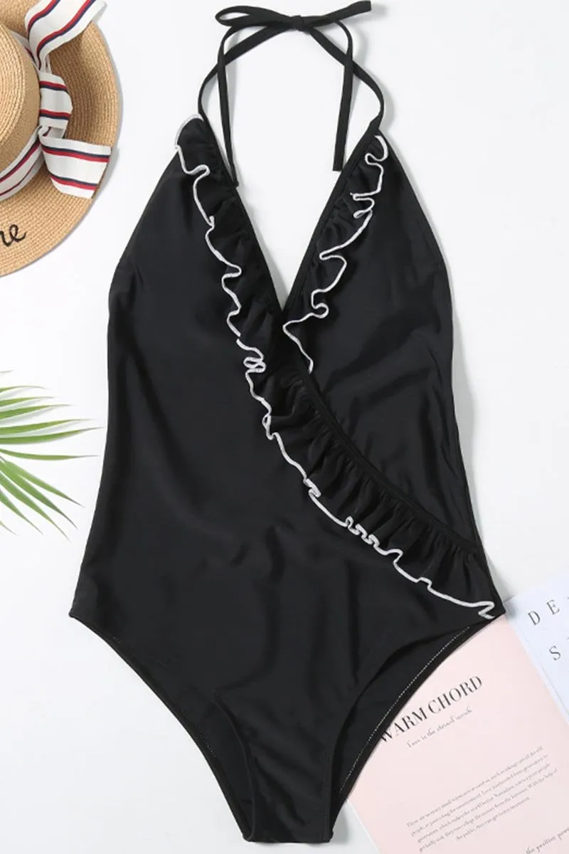 hulianfu Backless Swimsuit
