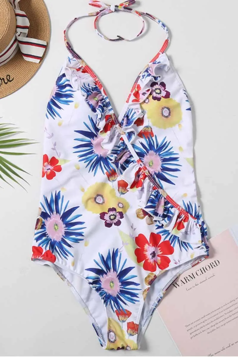 hulianfu Backless Swimsuit