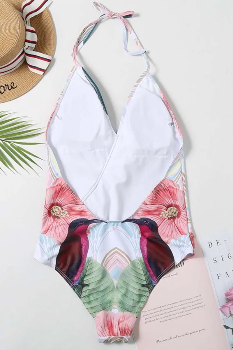 hulianfu Backless Swimsuit