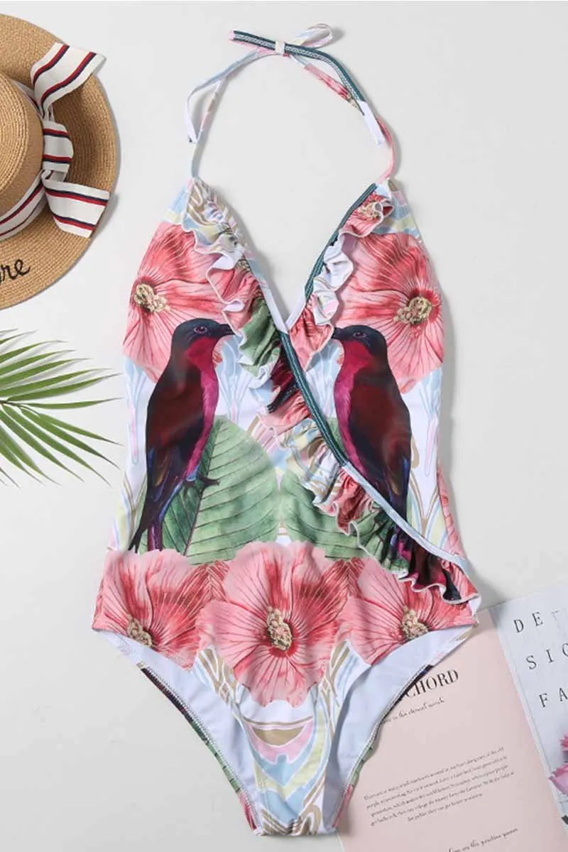 hulianfu Backless Swimsuit