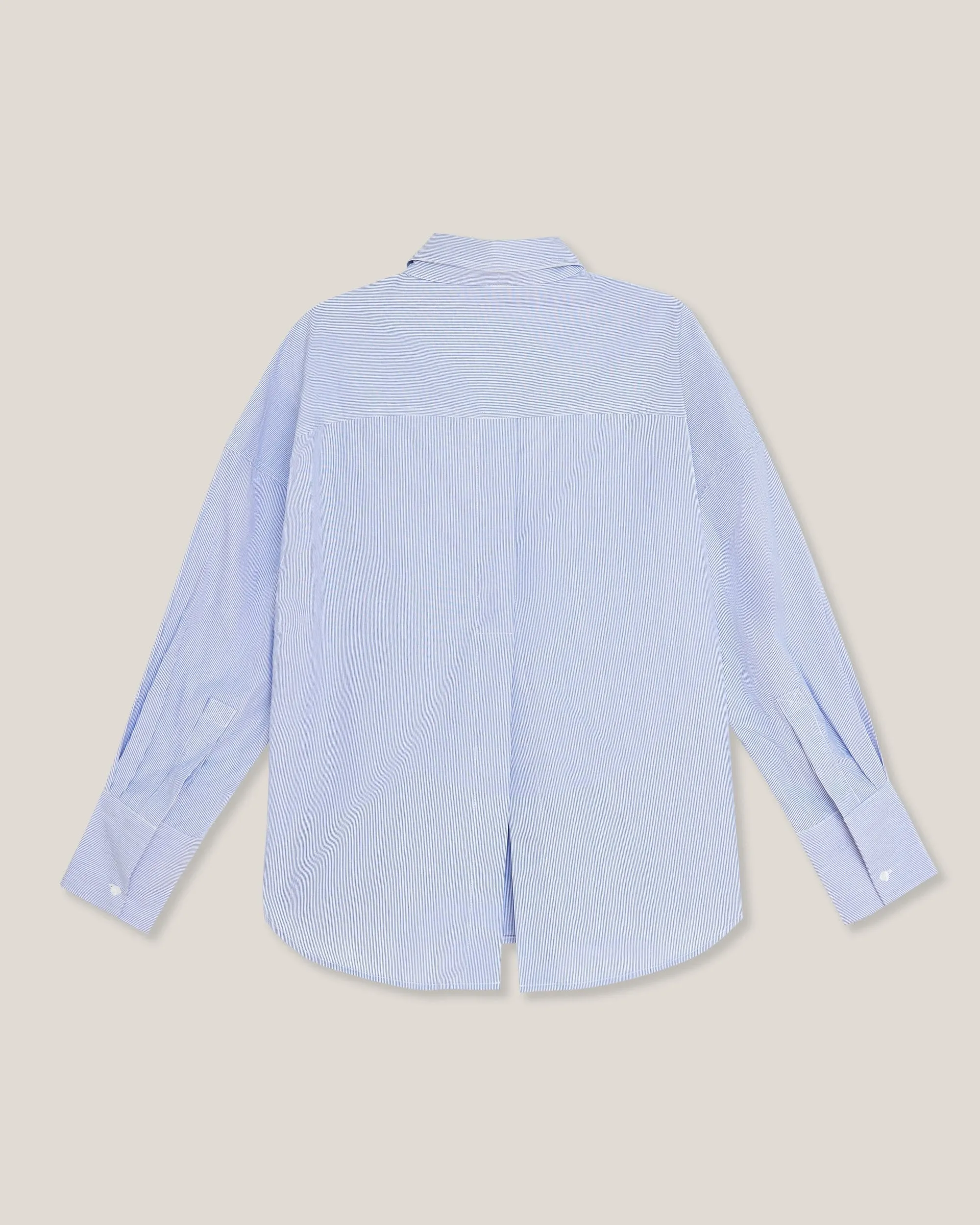 Kendall Oversized Split-Back Shirt