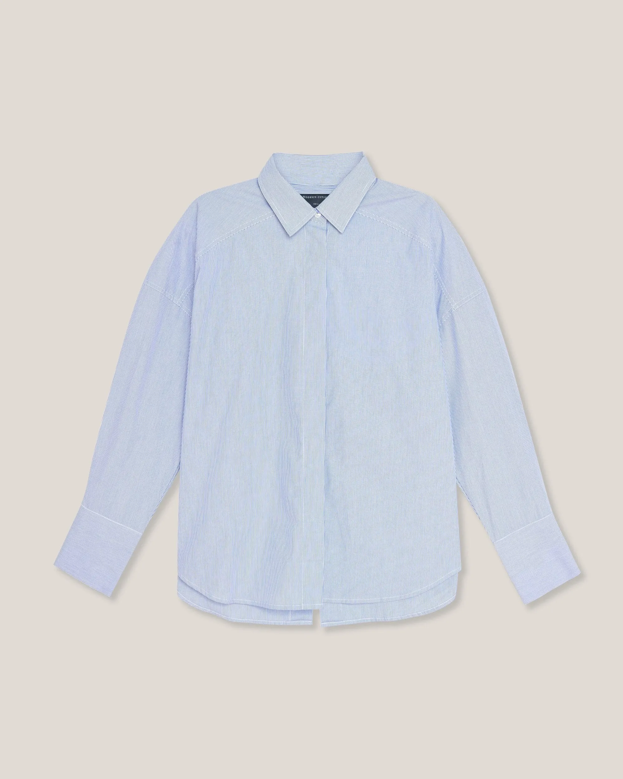 Kendall Oversized Split-Back Shirt
