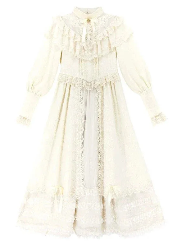 Lolita Dress Retro Ruffled Elegant