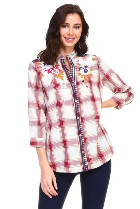 Pre-Order Penelope Embroidered Shirt