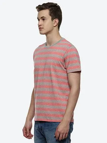 Streak Organic Cotton Elastane T-Shirt