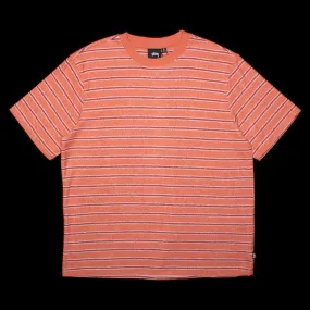 Striped Terry S/S Crew