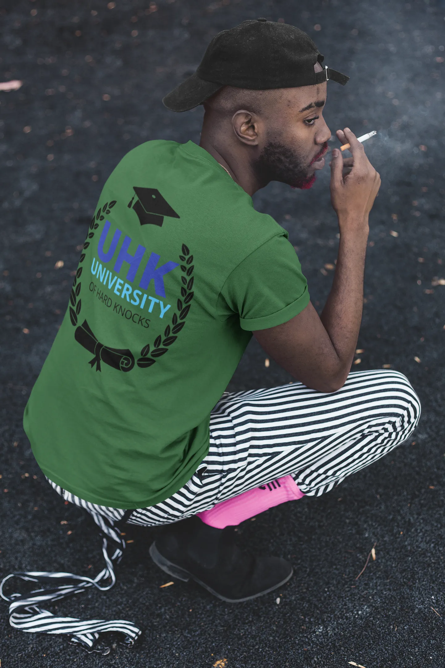 T-Shirt Unisex Jersey Short Sleeve Tee ( University Of Hard Knocks )